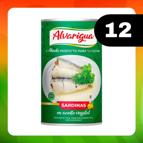 Medio Bulto Alvarigua Aceite V  170g