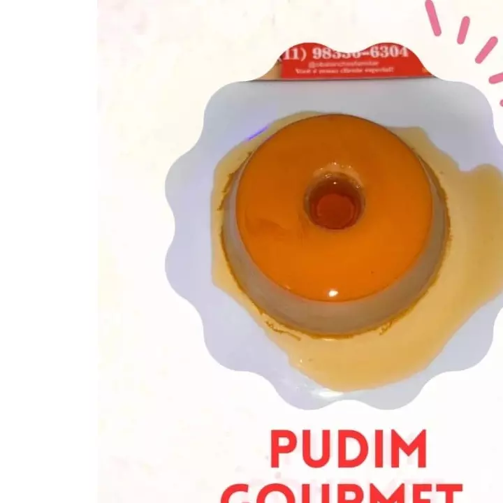 PUDIM GOURMET
