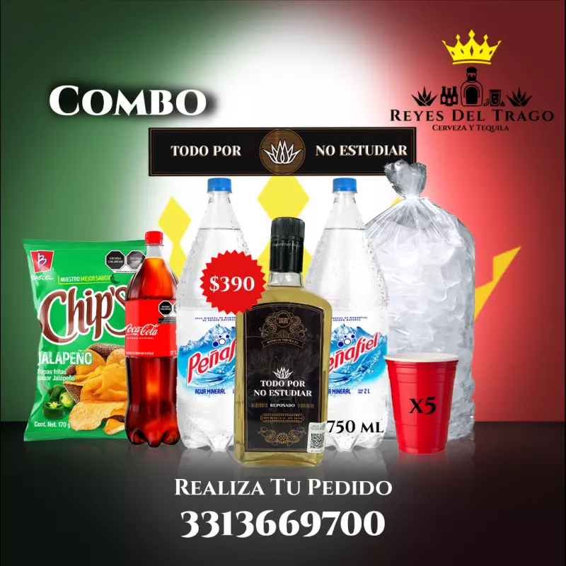 COMBO TODO POR NO ESTUDIAR REPOSADO