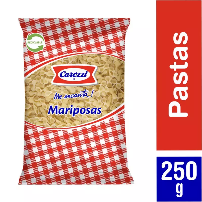 Pasta Carozzi Mariposas