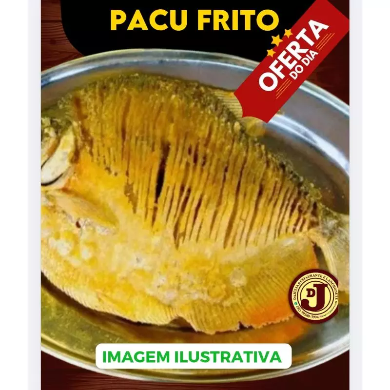 OFERTA/PACU FRITO+HAMBURGUEIRA