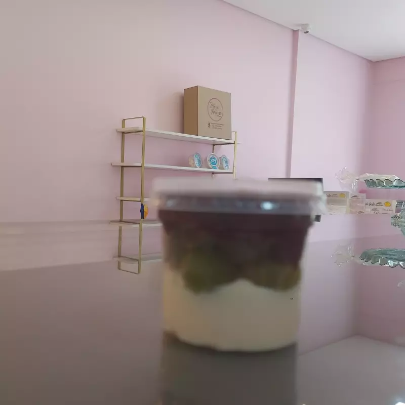 Bombom aberto de uva