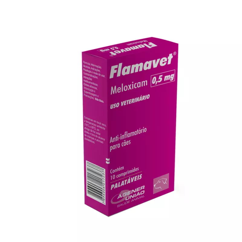 Flamavet Agener União 0,5mg