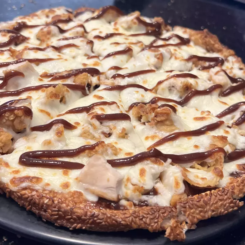 بربكيو كريسبي بيتزا