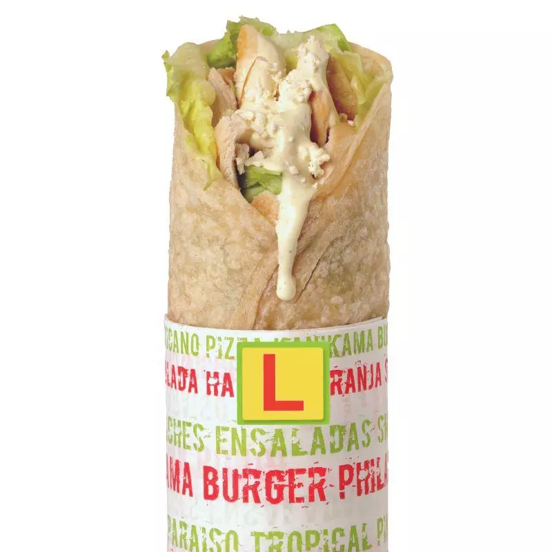 Martes Wrap Cesar L