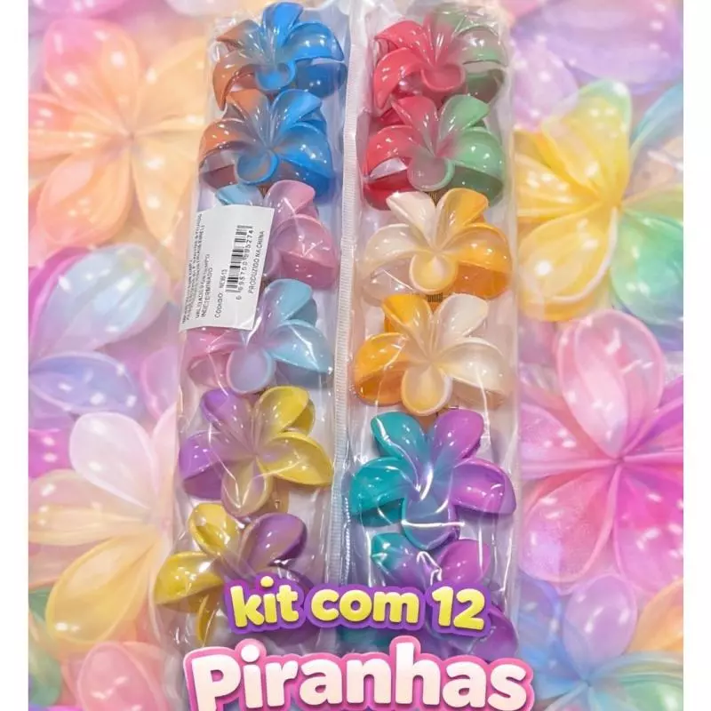 Kit c/ 12 Piranhas NEW-13