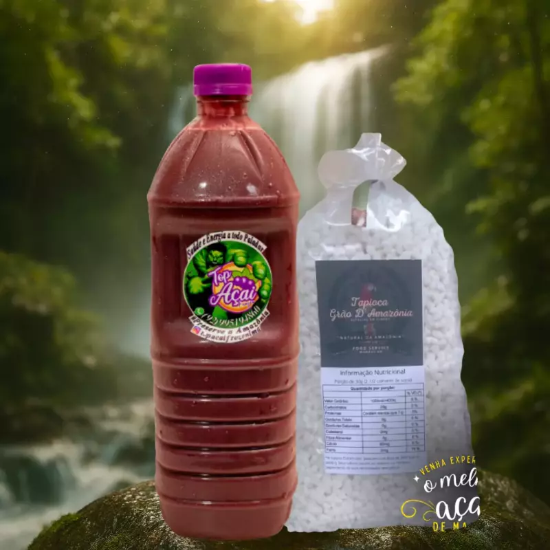 COMBO TOP 03(1 Açai 1L+1Tapioca)