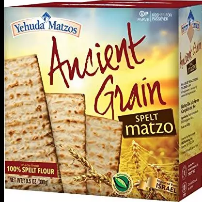 SKU 9127 Organic Spelt Matzo