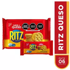 GALLETA RITZ CON QUESO