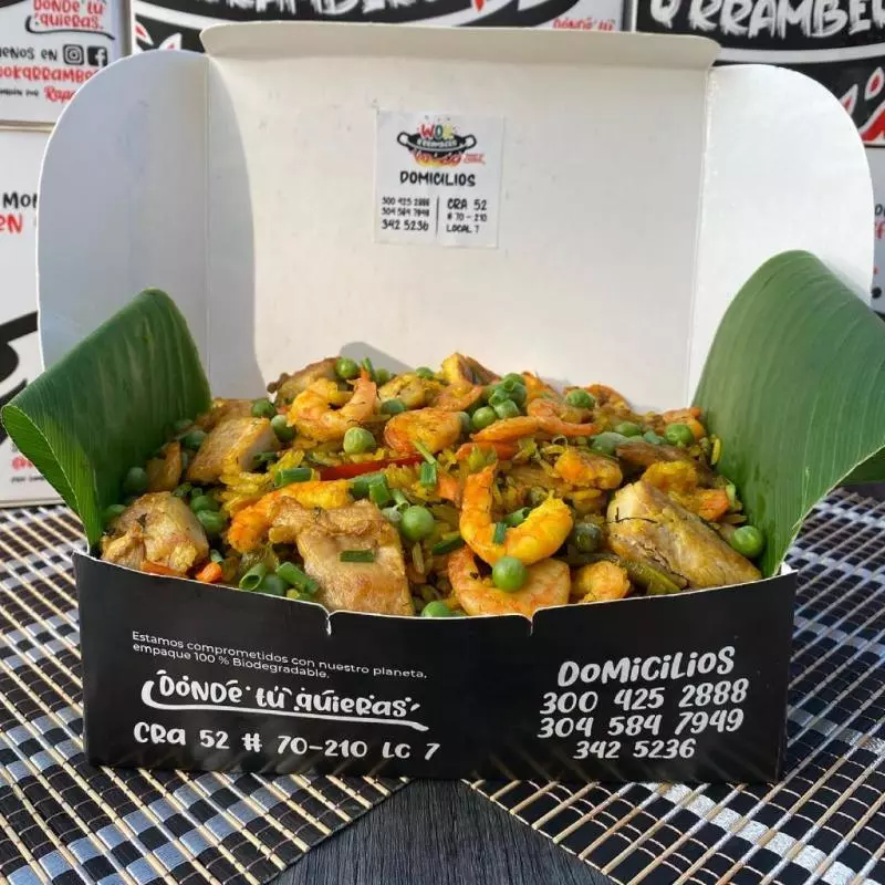 Pollo - Camarón de la casa