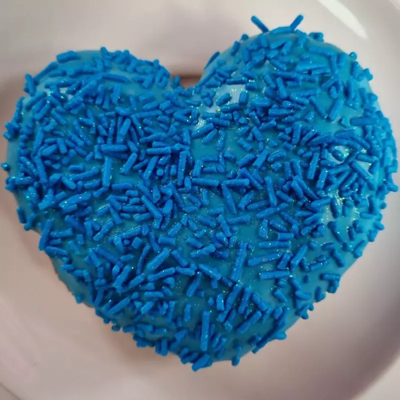 Donut Coração 💙