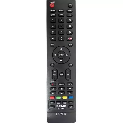 CONTROLE P/TV TOSHIBA LE-7810