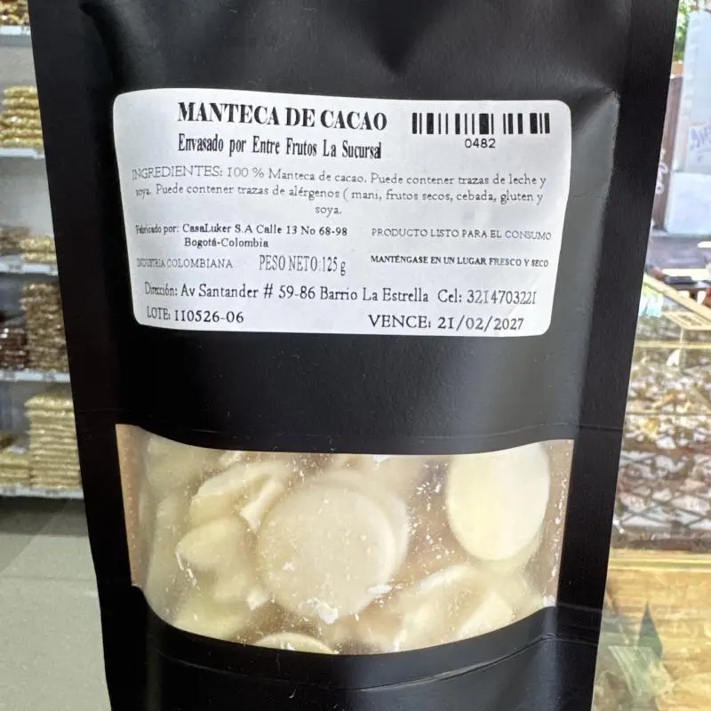 MANTECA DE CACAO