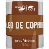 ÓLEO DE COPAÍBA - 60 CÁPS - 500 MG