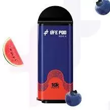 Refil Life Pod 10k Blueberry Water.