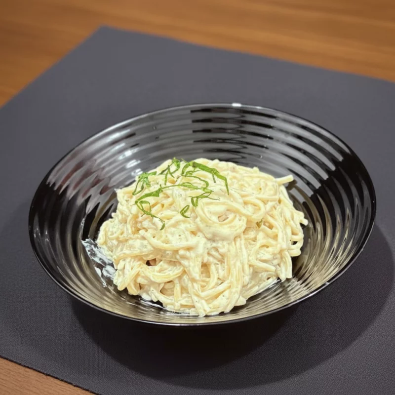 ESPAGUETTI CON CREMA