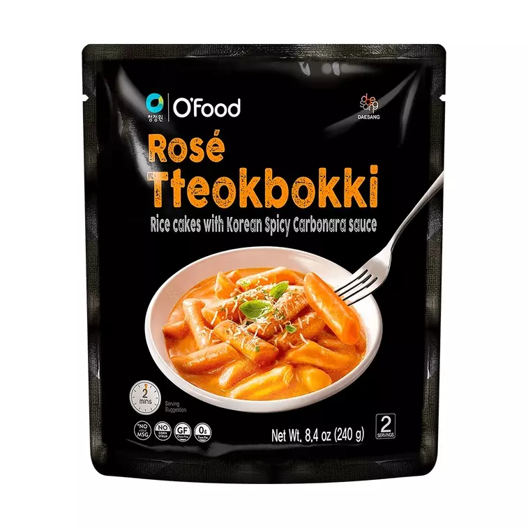 O'Food Tteokbokki Carbonara Rosé