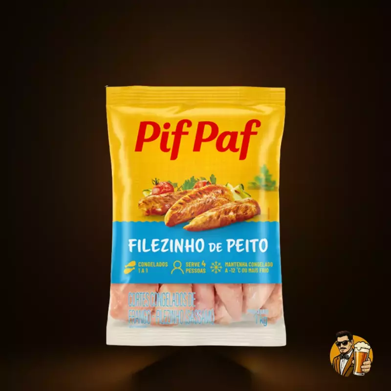 Filezinho de Frango 1kg Pif Paf