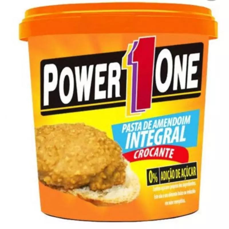 Pasta Amendoim Power 1 crocante 500g