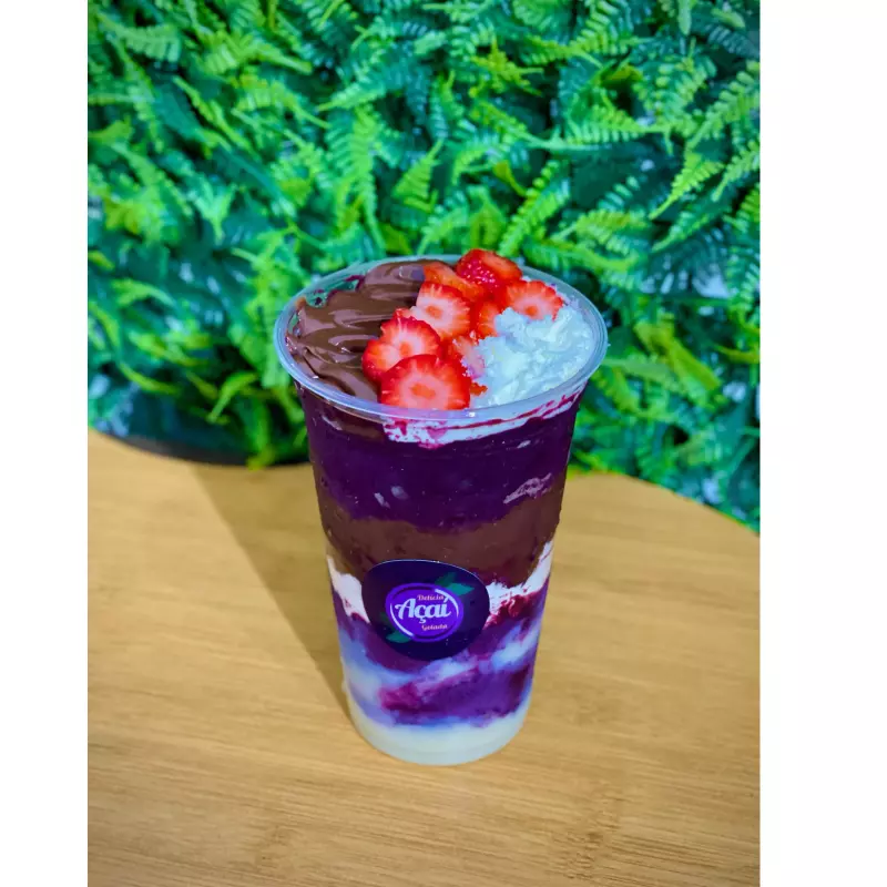 Açaí Morango com Avelã