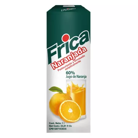 Jugo  Frica naranja 1L