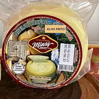 Queijo canastra trufado c/alho frito