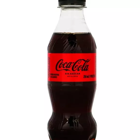 coca cola pet 250 sin azucar