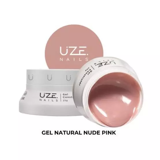Gel UZE Nails Natural ( Nude Pink )