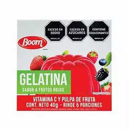 Gelatina Bboom frutos secos 40g