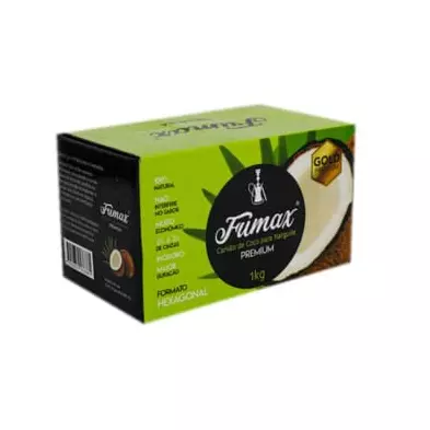 FUMAX CARVÃO DE CÔCO 1KG