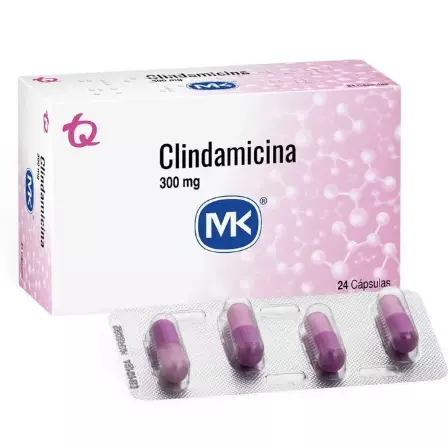 CLINDAMICINA 300MG CAJA X24 CAPSULAS