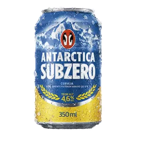 Cerveja Antarctica Sub-Zero - LATA 3