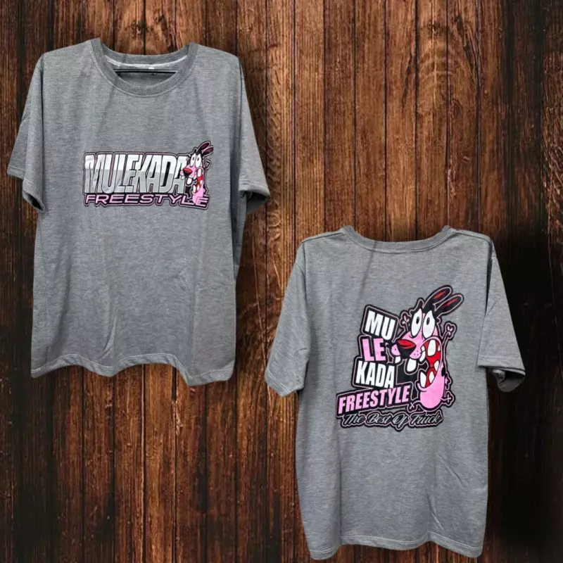 CAMISETA LINHA CORAGEM CINZA