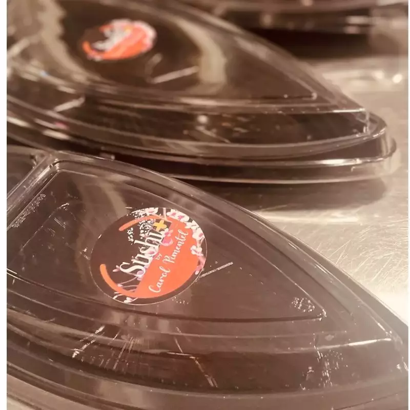 Barca descartável média