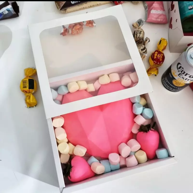 Caja doble pared cuadrada cl