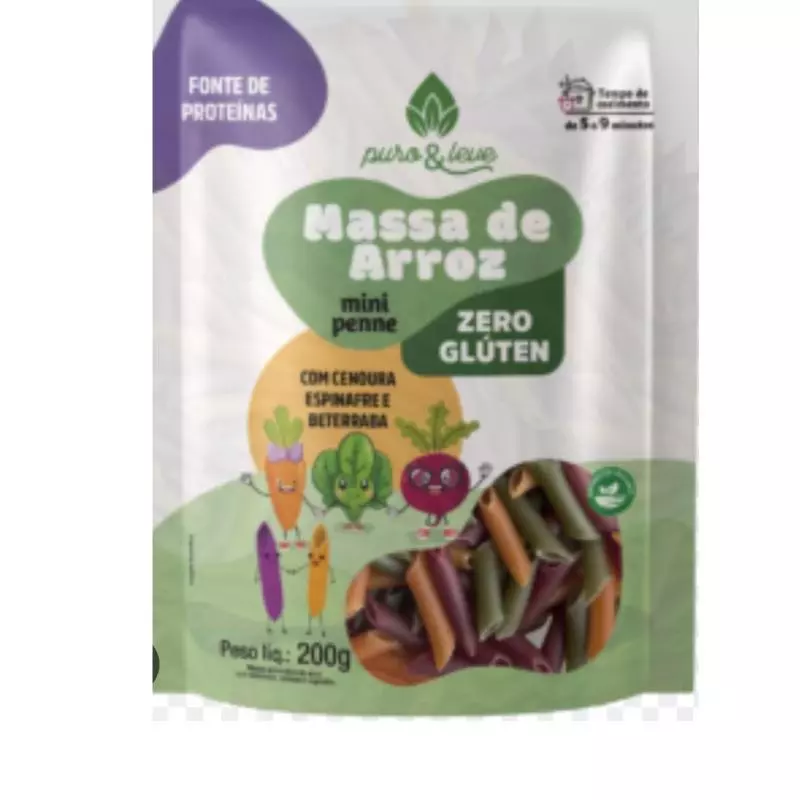 MASSA DE ARROZ ZERO GLÚTEN 200G
