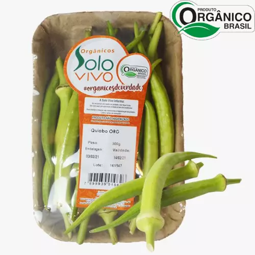 Quiabo Orgânico Bandeja