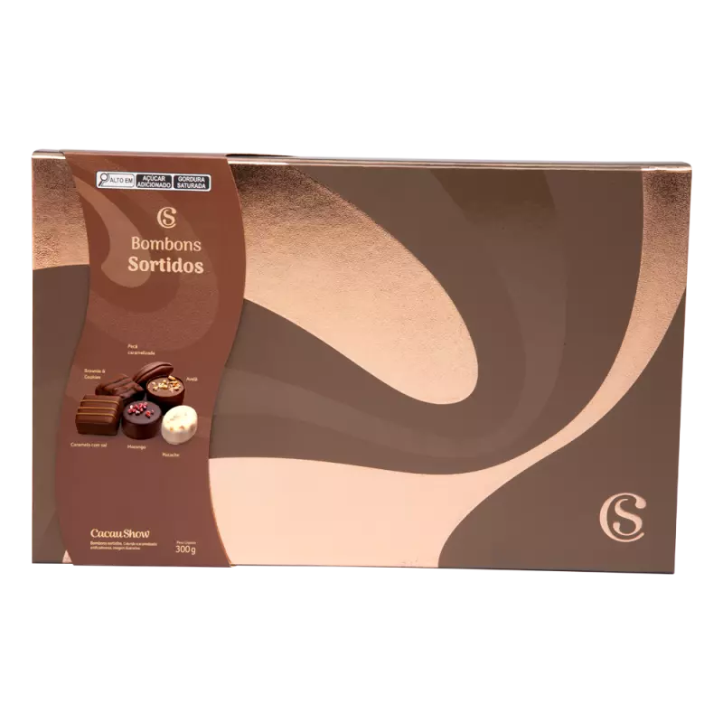 Caixa de BB Sort Cacau Show G 300g