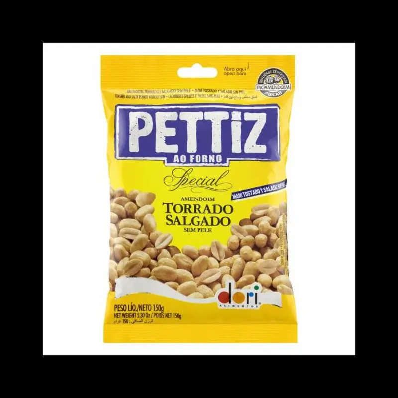 pettiz amendoim torrado