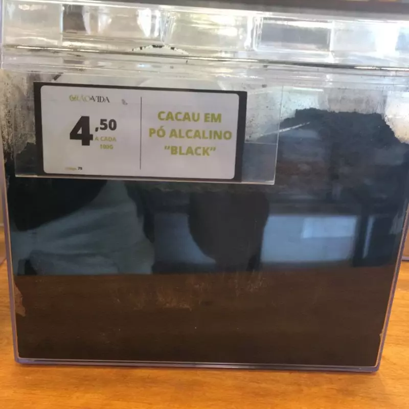 Cacau em pó alcalino Black