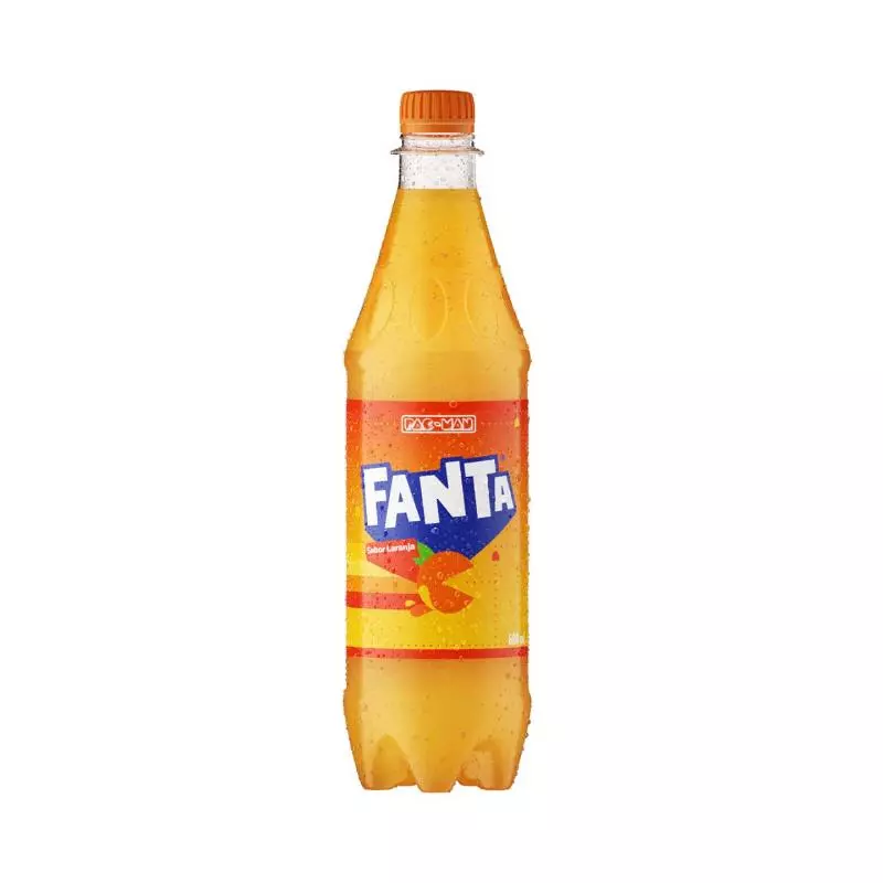Fanta laranja de 600ml