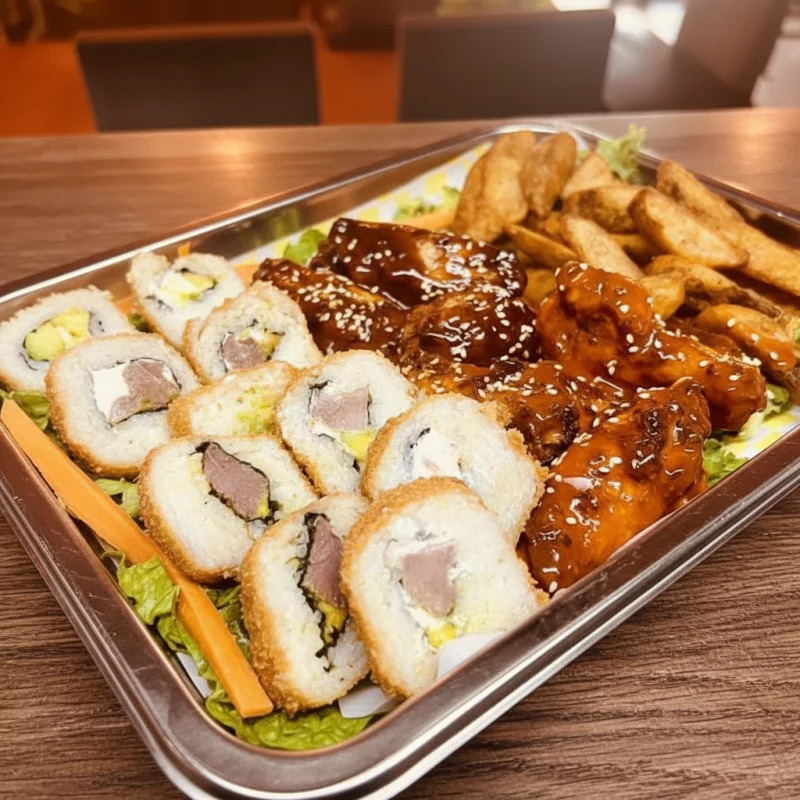 SUSHI WINGS PAREJA