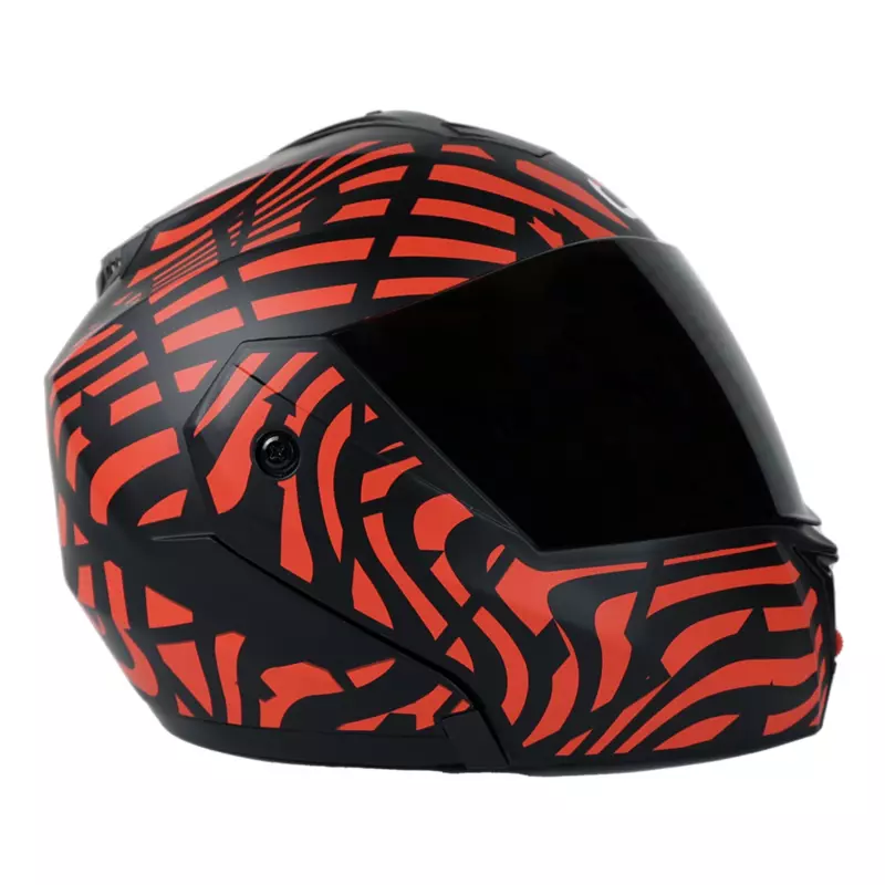 CASCO RODA REVENGE ROJO/NEGRO MATE