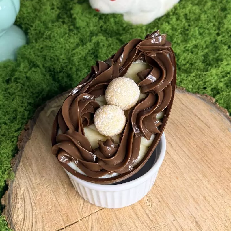 Ovo prestígio com brigadeiro