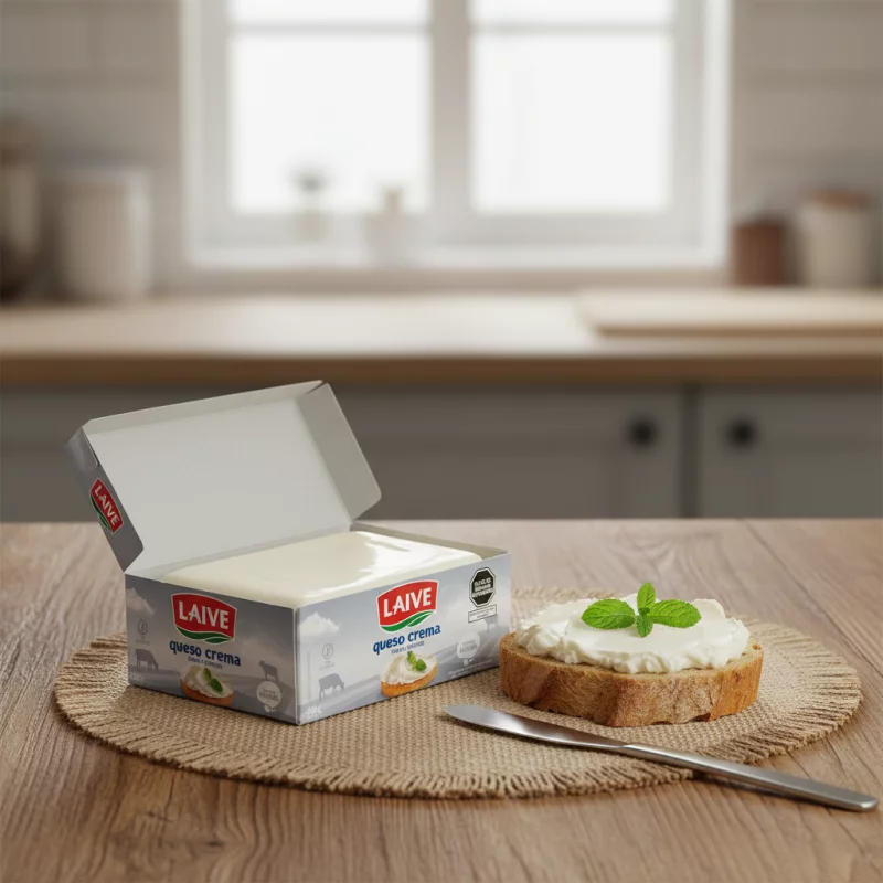 QUESO CREMA LAIVE EN BARRA