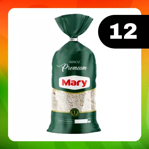Medio Bulto Mary Arroz Premium 900g