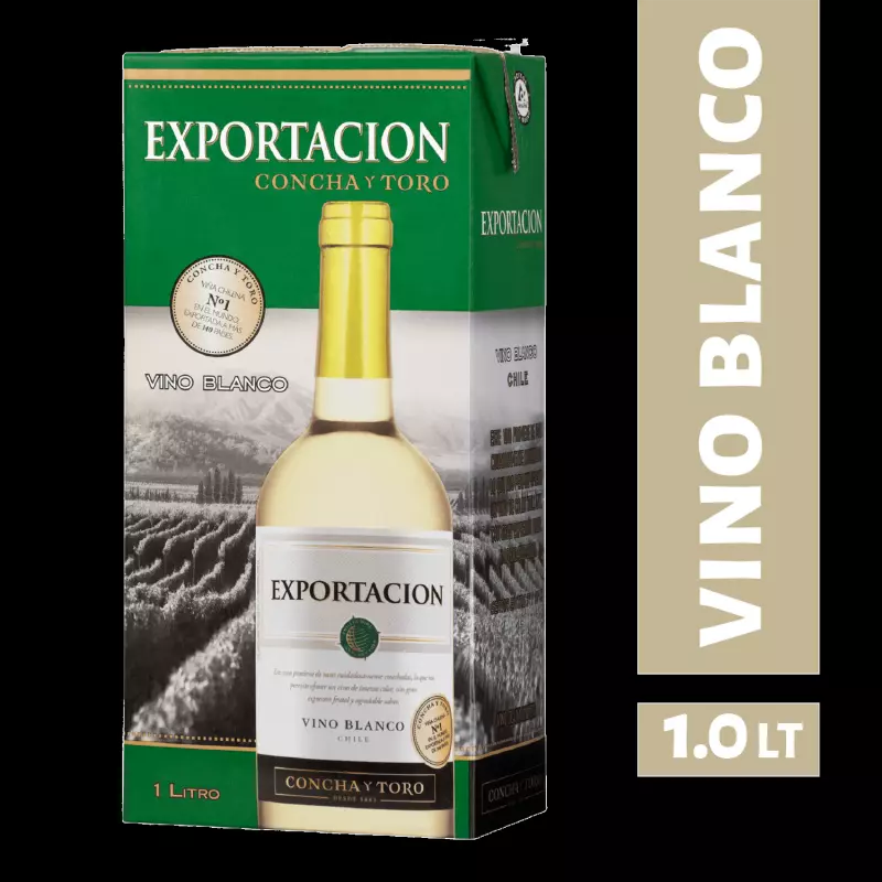Vino Blanco Exportación 1Litro