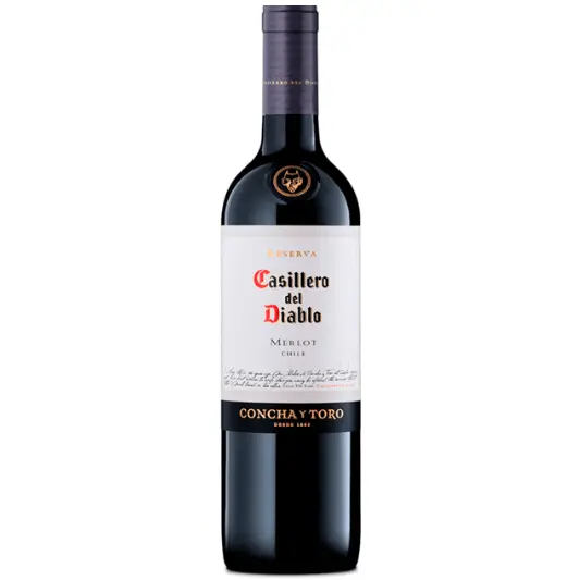 Vinho casillero merlot 750ml