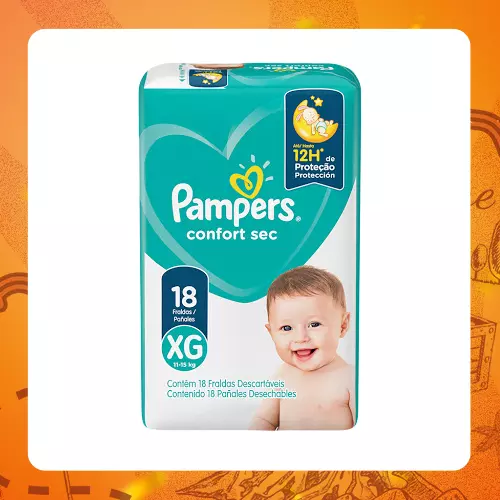 Unidad Pampers Pañales XG