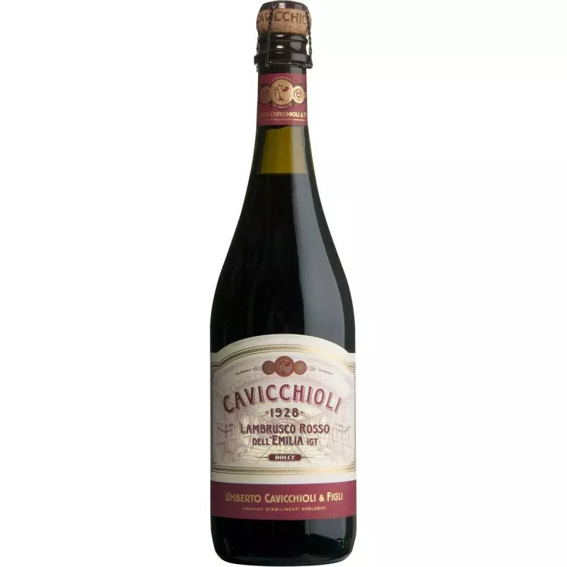 VINO CAVICCHIOLI TINTO 750ML